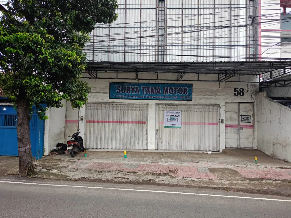 (BWI A.466) Disewakan Ruko 2 Lantai di Jl. WR Supratman Kel. Pakis, Kec. Banyuwangi, Kab. Banyuwangi - foto 1